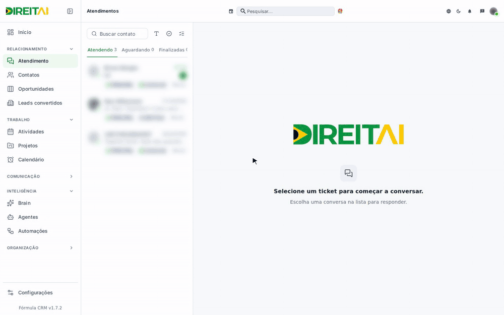 Passar o mouse na mensagem, abrir o menu, escolher Responder e cancelar a resposta